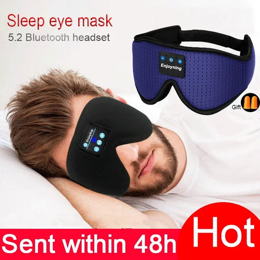 3D Wireless Music Headphone Sleep Mask