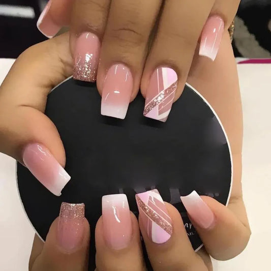 Effortless Elegance: 24pcs Press On Nails - Salon-Worthy Results in Minutes